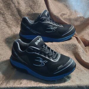 GDEFY Men's Mighty Walk Athletic Sneakers Shoes Blue & Black Size 9